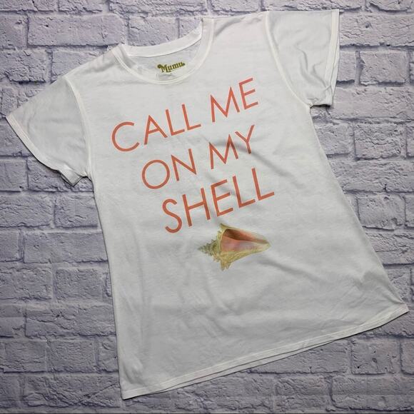 Show Me Your Mumu Oliver Tee 'Call Me On My Shell' - Picture 2 of 8